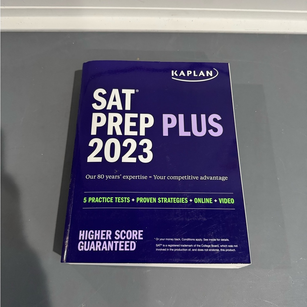 Kaplan SAT Prep Plus 2023 Book
